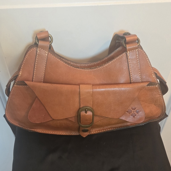 Patricia Nash Handbags - Patricia Nash Zurigo Saddle Western Hobo Shoulder Satchel Bag in Brown Leather